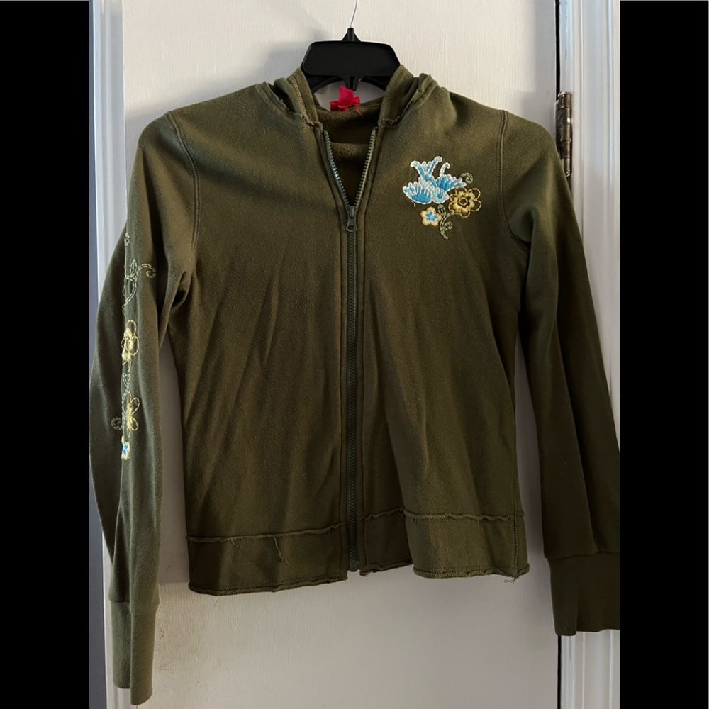 Cute green hoodie